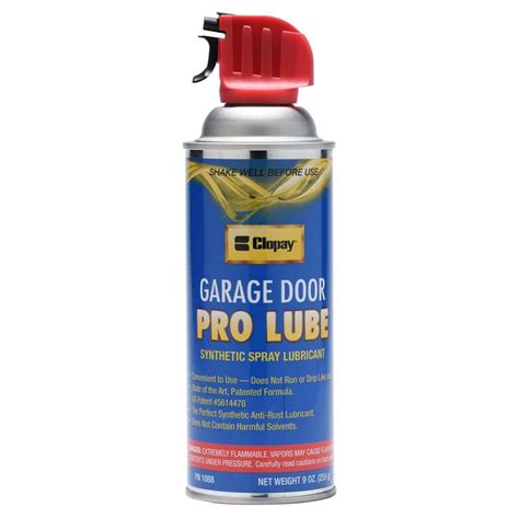 garage door screw drive lube